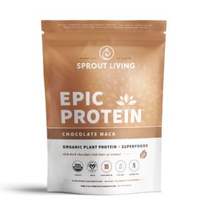 Sprout Living - Proteína Vegana Epic Protein Chocolate Maca 1lb