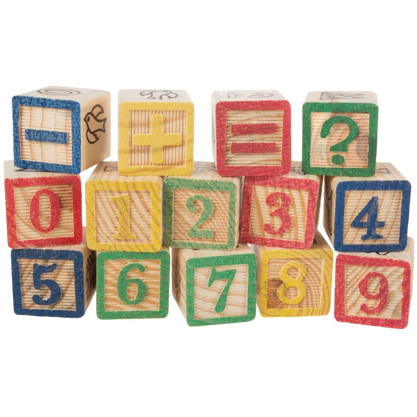 Cubos Didácticos de madera con letras del abecedario 48 pcs - Didactoys,  juguetes didácticos