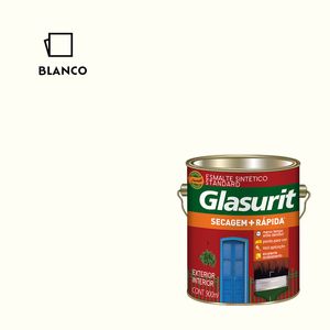 GLASURIT ESMALTE BRILLANTE BLANCO 0.9L