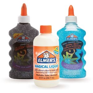 Pack Glitter Para Hacer Slime Galaxy Elmer's 3 Piezas