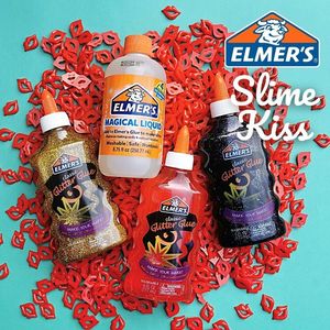 Kit Para Hacer Slime Kiss Elmer's 5 Piezas