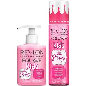 Shampoo para niñas + Acondicionador Princess Look Revlon Equave Kids