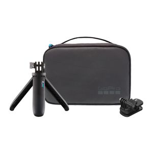 Kit para viaje GoPro shorty + clip giratorio magnético, compatible con todas las cámaras Hero