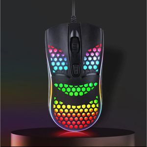 Mouse Óptico Gamer Luces RGB USB DPI 3000