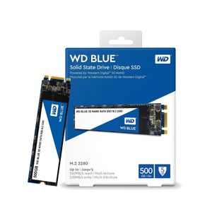 WD Blue 3D NAND SATA SSD M.2 2280 Disco Sólido 500 GB - WDS500G2B0B