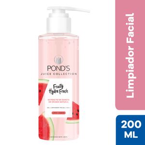 Ponds Limpiador Facial Fruity Hydra Fresh Sandia 200 Ml