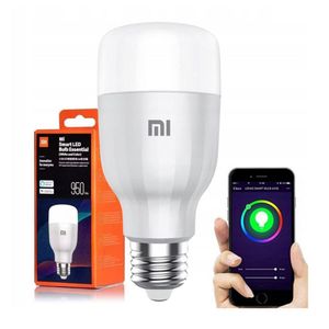 Foco Inteligente Xiaomi Mi Smart Led Bulb Essential wi-fi, tipo de bombilla E27, 9w, luz blanca y color de ambiente
