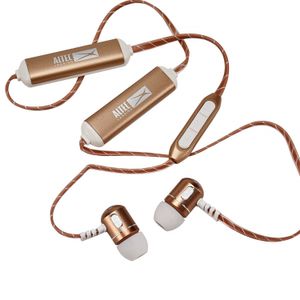Altec Lansing Auriculares Bluetooth de Aluminio In-Dorado - MZX148