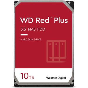 Western WD Disco Duro 10TB Red Plus 7200 rpm SATA III 3.5" Internal NAS HDD - WD101EFBX