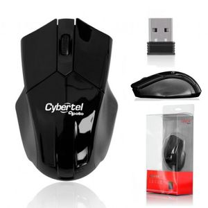 Mouse Cybertel Apollo Optico Inalámbrico 2.4ghz 1000 Dpi Negro
