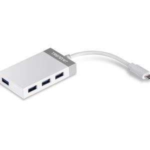 Trendnet Adaptador Mini Hub USB-C de 4 Puertos USB 3.0 - TUC-H4E