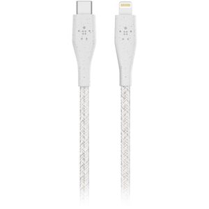 Belkin DuraTek Plus 4" USB-C Cable Lightning + Correa - F8J243BT04-WHT