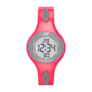 Skechers - Reloj SR2022 Digital Display Pink Para Mujer