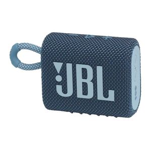 Parlante bluetooth JBL Go 3 IPX7, máx. 5 horas, azul