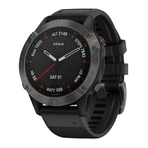 Smartwatch Garmin Fenix 6 PRO, gps, resistente al agua 5 ATM, máx. 14 días, negro
