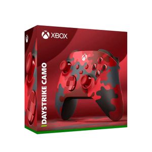 Mando Xbox Wireless Camuflado Rojo Daystrike Xbox Serie XOne One S