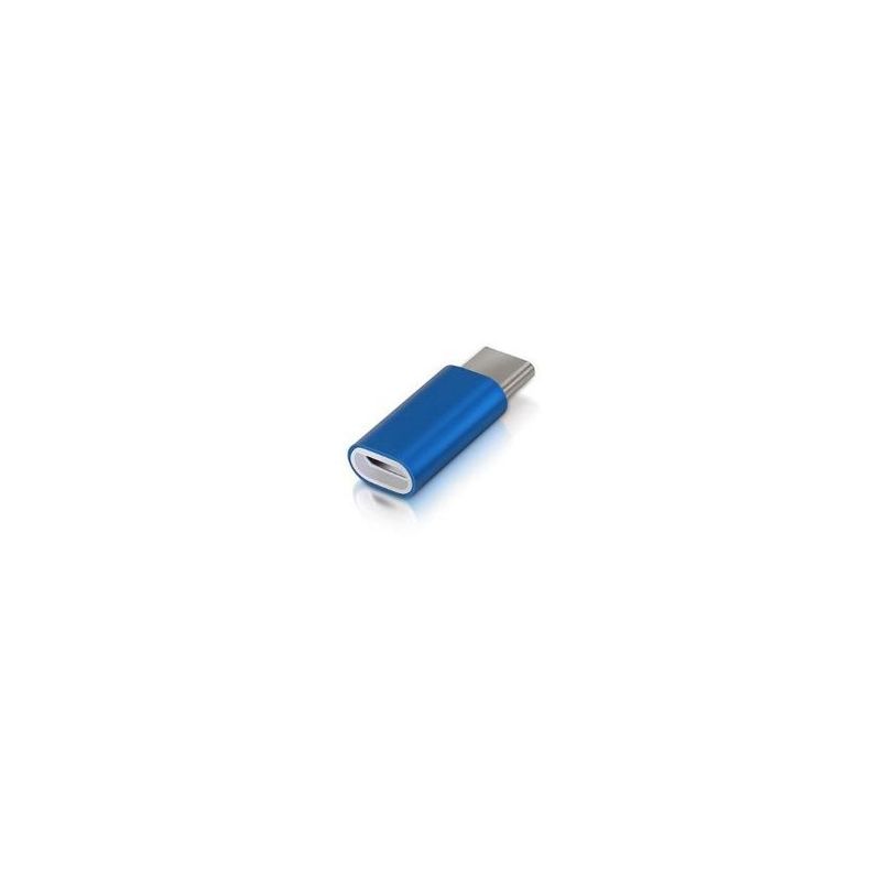 Adaptador Micro USB V8 Hembra a USB Tipo C 3.1 Macho OTG