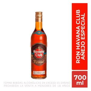 Havana Club Añejo Especial Ron Cuba Botella x  700 ml