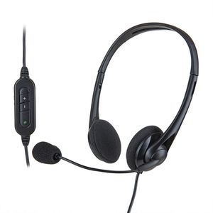 Audífonos Radioshack sonido estéreo, conexión usb, control de volumen, negro