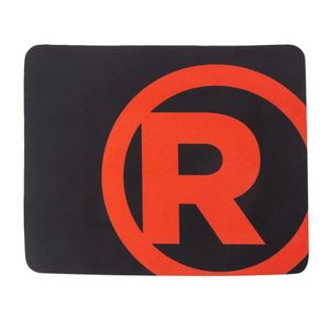 Mouse pad Radioshack S, 22 cm x 18 cm, antideslizante, negro