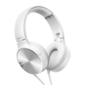 Audífonos on ear con micrófono Pioneer Extreme Bass almohadillas acolchadas, conector 3.5 mm, control de llamadas, blanco