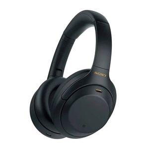Audífonos con cancelación de ruido Sony WH-1000XM4 micrófono incorporado, máx. 30 horas, control de música y llamadas, negro
