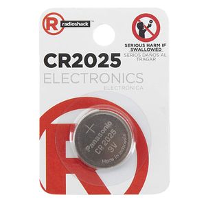Batería de litio Radioshack Cr2025