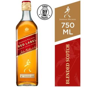 Whisky Johnnie Walker Etiqueta Roja 750 ml