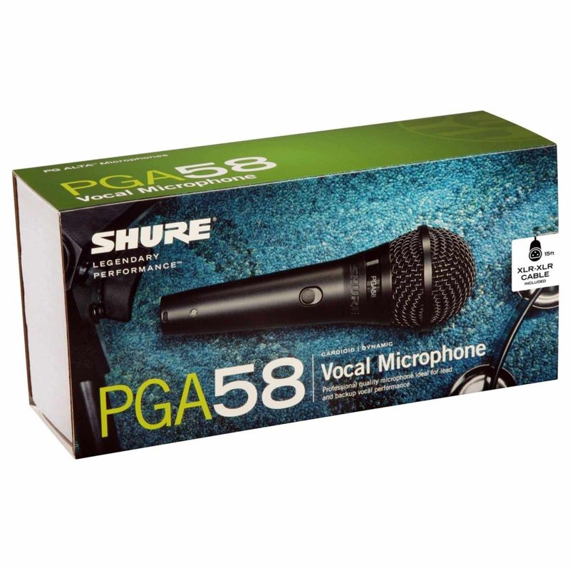 Microfono-Shure-PGA58-Dinamico-Cardioide