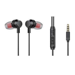 Audífonos in ear con micrófono Izuum Ice Buds conector 3.5 mm, control de música y llamadas, negro