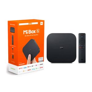 Convertidor a smart TV Xiaomi Mi Box S 4K, control de voz Google Assistant