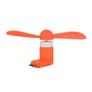 Mini ventilador Coolbox AD23024 para celular, naranja
