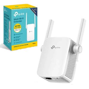 Repetidor WiFi TP-Link Alta Velocidad 300Mbps/433Mbps AC750 RE205 Vers. 3.0
