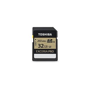 MEMORIA TOSHIBA SD 32GB EXCERIA PRO UHS-IIU3- - THN-N101K0320U6