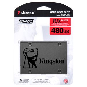Disco Solido SSD 480GB Kingston A400 2.5 Sata 3.0