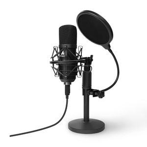 Kit de micrófono de condensador streaming Maono AU-A04T usb, cardioide