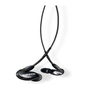 Audífono in ear con micrófono Shure SE215 aislamiento de ruido, 3.5 mm, control de música y llamadas, negro