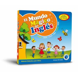 Libro mundo magico de ingles de 3 a 5 años