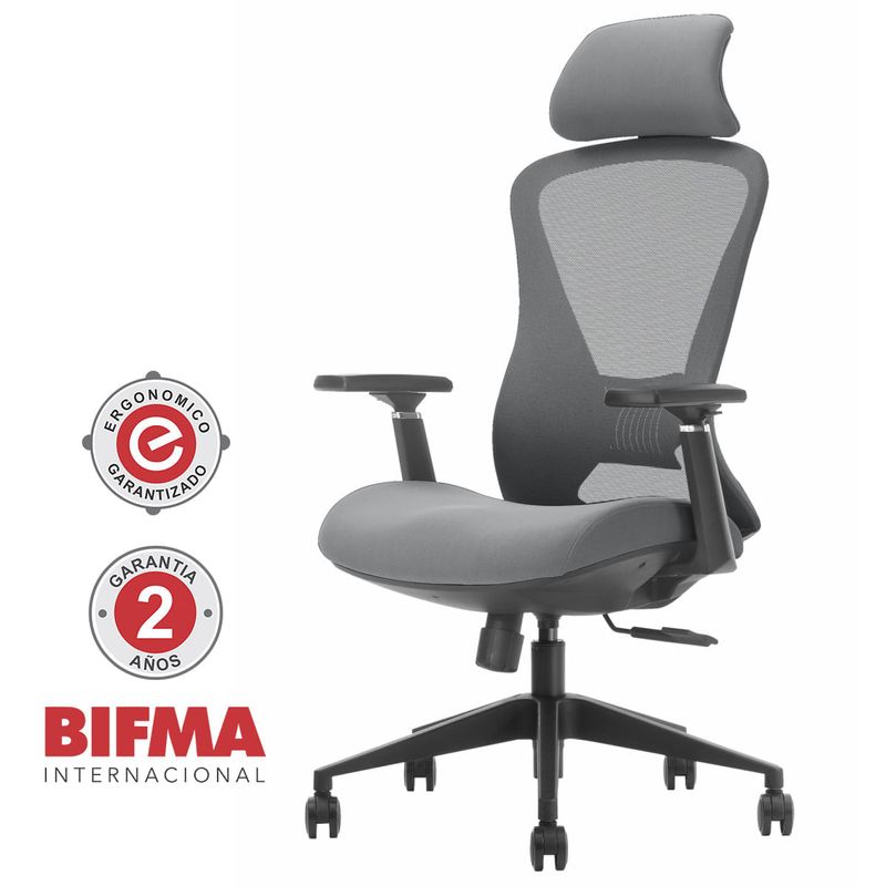 Silla Giratoria Ergonómica Para Oficina Texas _ Decorplas