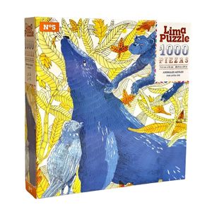 Lima Puzzle - Rompecabezas de 1000 Piezas - Animales Azules