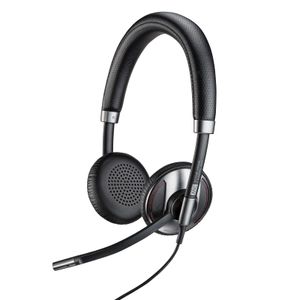 Plantronics Blackwire C725 USB Corded Stereo Headset Active Noise Canceling Black - 202580-01