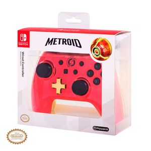 Mando Pro Controller Nintendo Switch Alámbrico PowerA Metroit