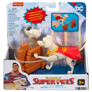 Dc Super Pets Figura Héroe Punch Krypto