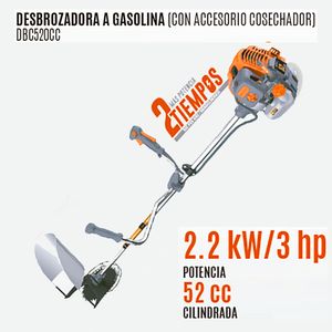 Motoguadaña / Cultivadora Daewoo 3Hp Dabc520