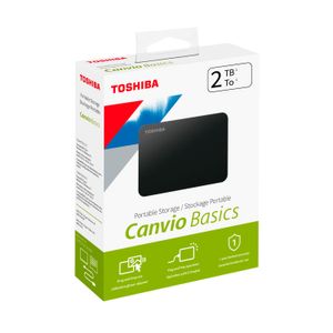 Disco Duro Externo Toshiba 2TB Canvio Basics USB 3.0