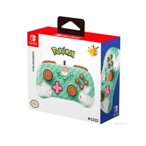 Mando Mini Horipad Nintendo Switch Pikachu y Eevee
