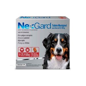 Nexgard 136 mg Perros de 25.1 Kg a 50 Kg x 1 Und