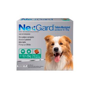 Nexgard 68 mg Perros de 10.1 Kg a 25 Kg x 1 Und