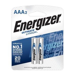 Batería de litio Energizer AAA x2