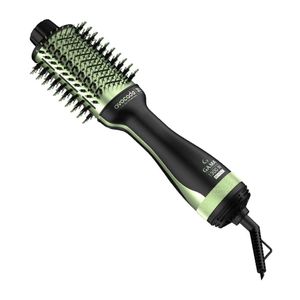 Secadora de cabello Gama Avocado Power 1300 W, 3 niveles de velocidad y temperatura, verde y negro